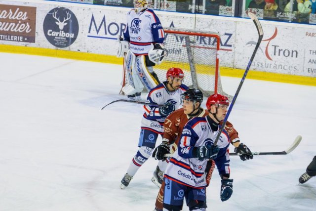 Photo hockey match Morzine-Avoriaz - Lyon le 14/02/2026