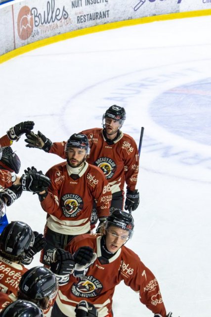 Photo hockey match Morzine-Avoriaz - Lyon le 14/02/2026