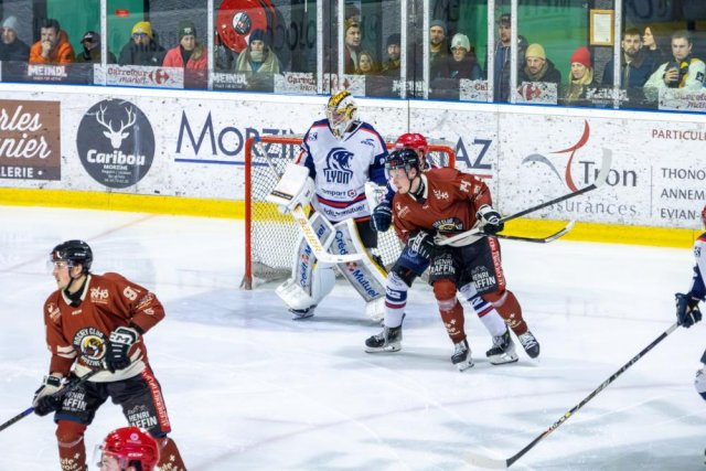 Photo hockey match Morzine-Avoriaz - Lyon le 14/02/2026