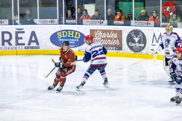 Photo hockey match Morzine-Avoriaz - Lyon le 14/02/2026