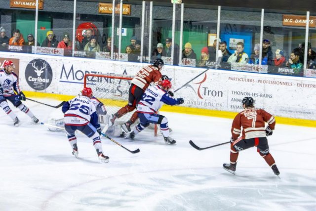 Photo hockey match Morzine-Avoriaz - Lyon le 14/02/2026