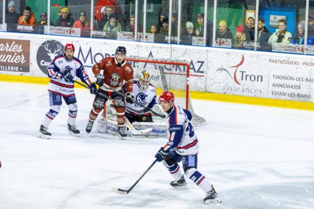 Photo hockey match Morzine-Avoriaz - Lyon le 14/02/2026