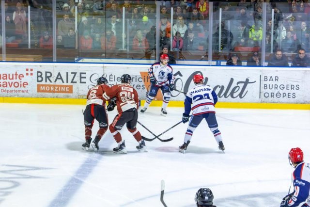 Photo hockey match Morzine-Avoriaz - Lyon le 14/02/2026