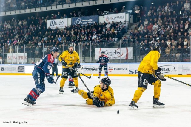 Photo hockey match Angers  - Rouen le 16/02/2026
