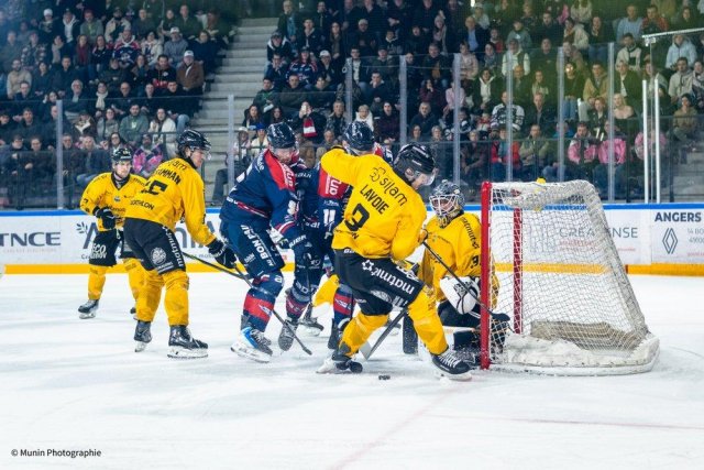 Photo hockey match Angers  - Rouen le 16/02/2026
