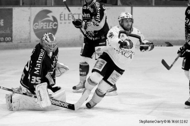 Photo hockey match Rouen - Briançon  le 01/12/2009