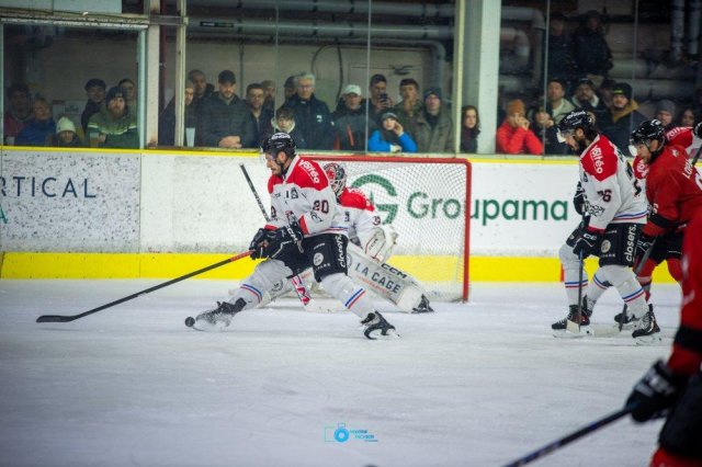 Photo hockey match Chamonix  - Bordeaux le 19/02/2026