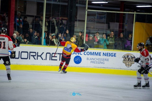Photo hockey match Chamonix  - Bordeaux le 19/02/2026