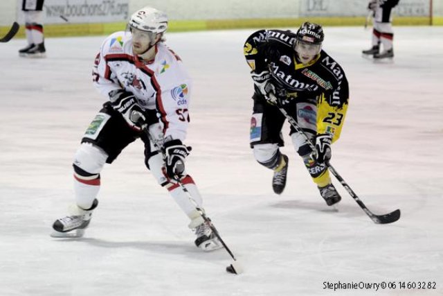 Photo hockey match Rouen - Briançon  le 01/12/2009