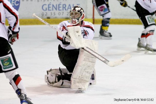 Photo hockey match Rouen - Briançon  le 01/12/2009