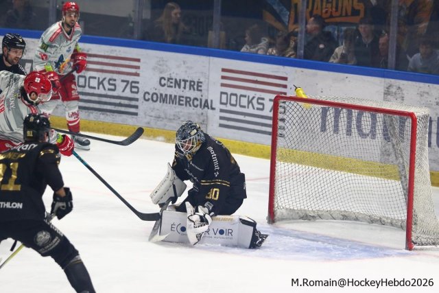 Photo hockey match Rouen - Grenoble  le 19/02/2026