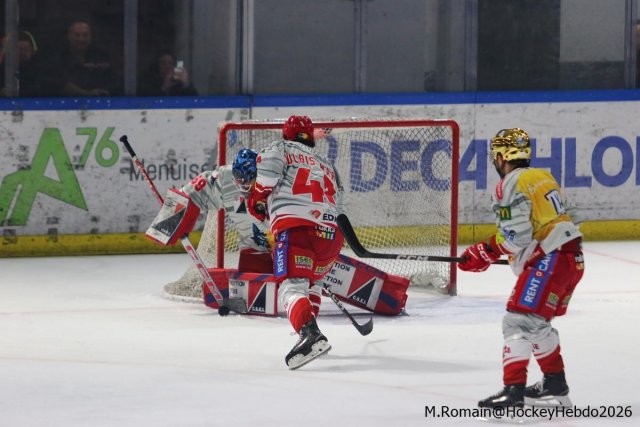 Photo hockey match Rouen - Grenoble  le 19/02/2026