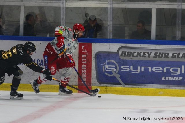 Photo hockey match Rouen - Grenoble  le 19/02/2026