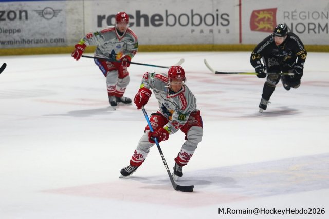 Photo hockey match Rouen - Grenoble  le 19/02/2026