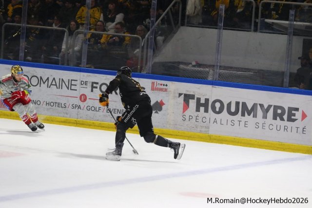 Photo hockey match Rouen - Grenoble  le 19/02/2026