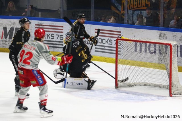 Photo hockey match Rouen - Grenoble  le 19/02/2026
