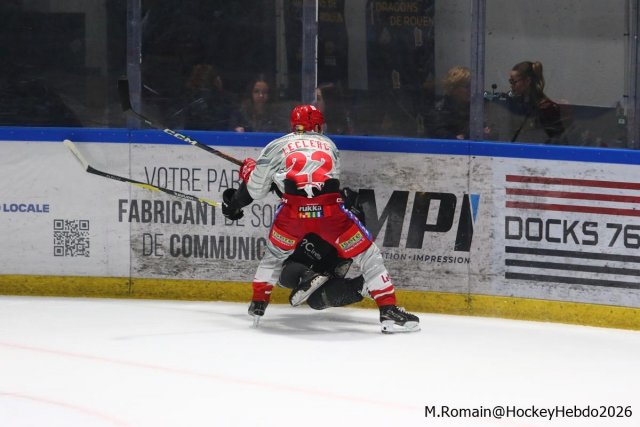 Photo hockey match Rouen - Grenoble  le 19/02/2026