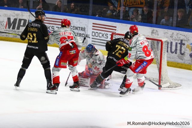 Photo hockey match Rouen - Grenoble  le 19/02/2026