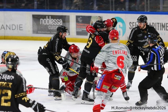 Photo hockey match Rouen - Grenoble  le 19/02/2026