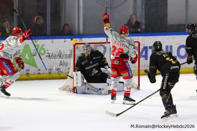 Photo hockey match Rouen - Grenoble  le 19/02/2026