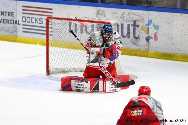 Photo hockey match Rouen - Grenoble  le 19/02/2026