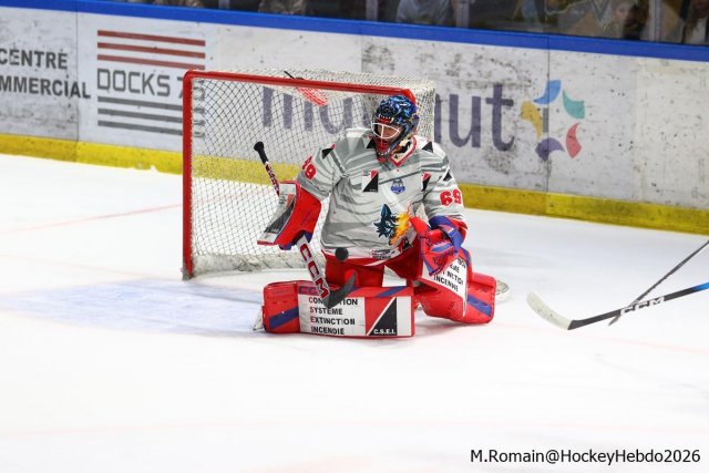 Photo hockey match Rouen - Grenoble  le 19/02/2026