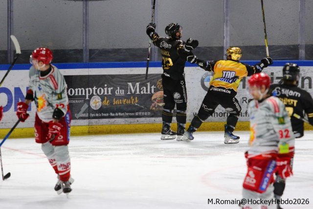 Photo hockey match Rouen - Grenoble  le 19/02/2026