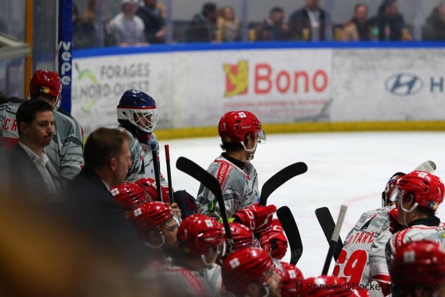 Photo hockey match Rouen - Grenoble  le 19/02/2026