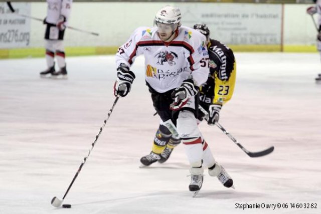 Photo hockey match Rouen - Briançon  le 01/12/2009