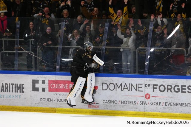 Photo hockey match Rouen - Grenoble  le 19/02/2026