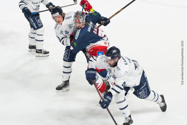 Photo hockey match Grenoble  - Gap  le 22/02/2026