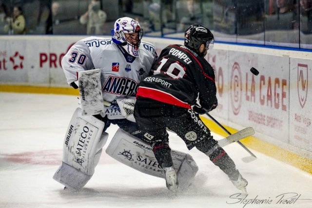 Photo hockey match Bordeaux - Angers  le 24/02/2026