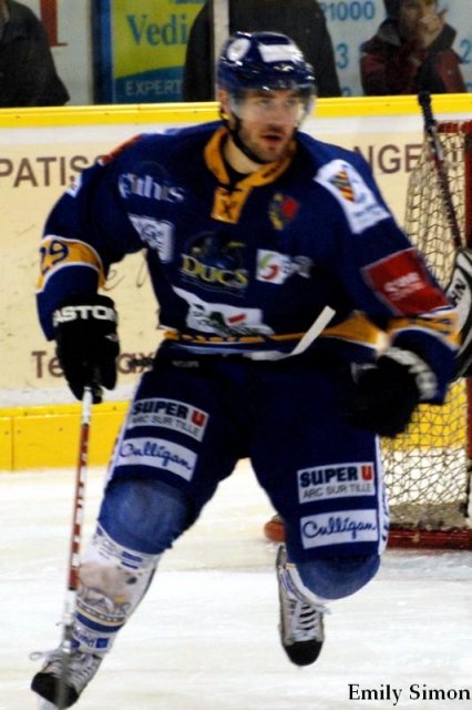 Photo hockey match Dijon  - Strasbourg  le 01/12/2009