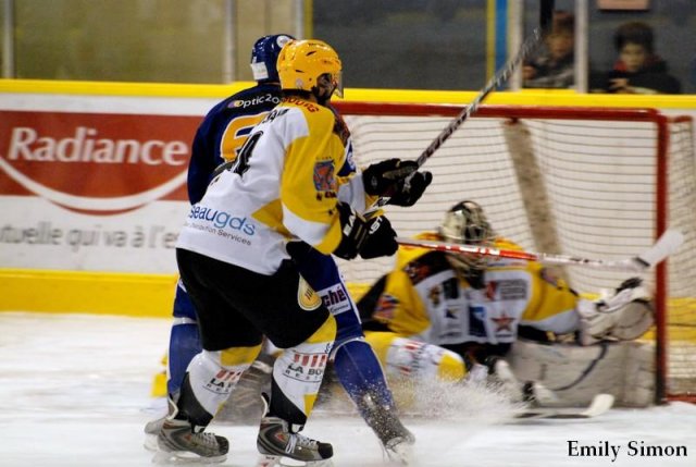 Photo hockey match Dijon  - Strasbourg  le 01/12/2009