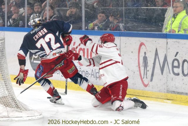 Photo hockey match Grenoble  - Briançon  le 24/02/2026
