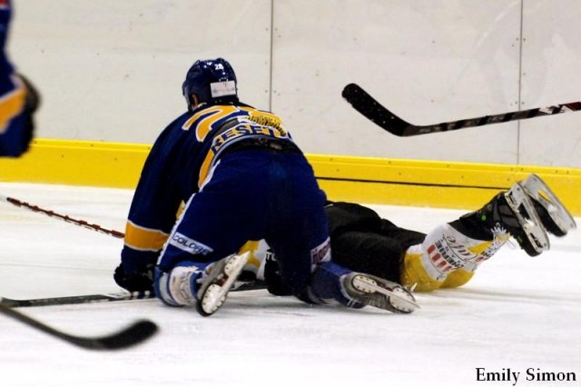 Photo hockey match Dijon  - Strasbourg  le 01/12/2009