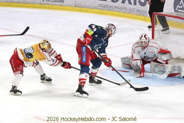Photo hockey match Grenoble  - Briançon  le 24/02/2026