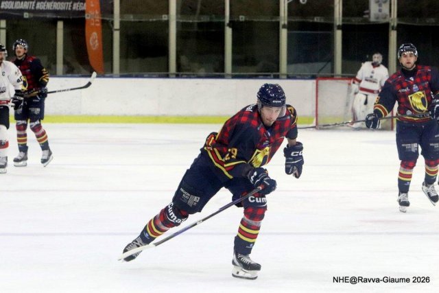 Photo hockey match Nice - Chamonix  le 24/02/2026