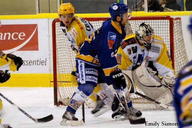 Photo hockey match Dijon  - Strasbourg  le 01/12/2009