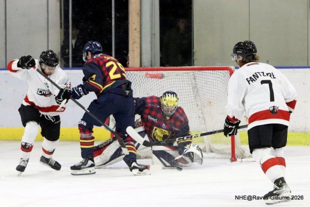 Photo hockey match Nice - Chamonix  le 24/02/2026