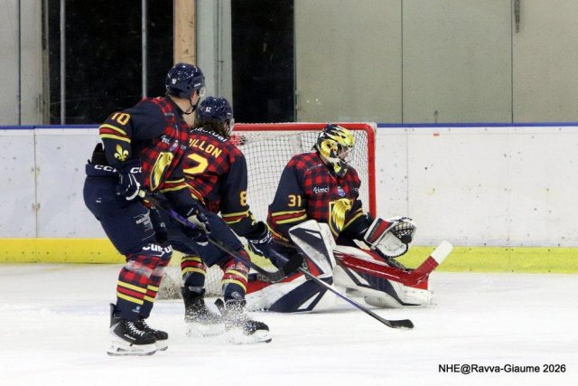 Photo hockey match Nice - Chamonix  le 24/02/2026