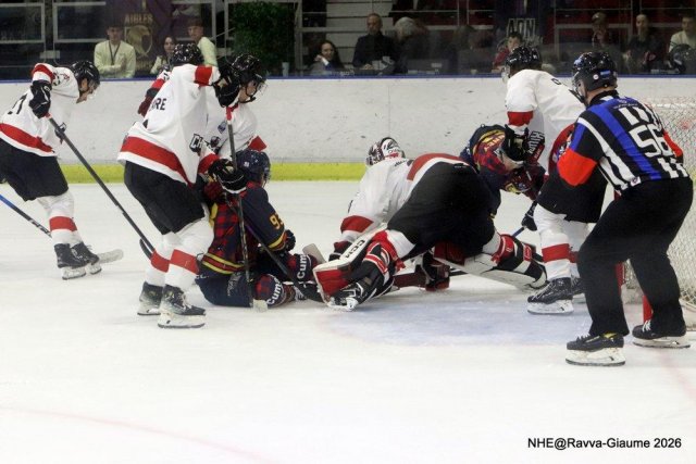 Photo hockey match Nice - Chamonix  le 24/02/2026
