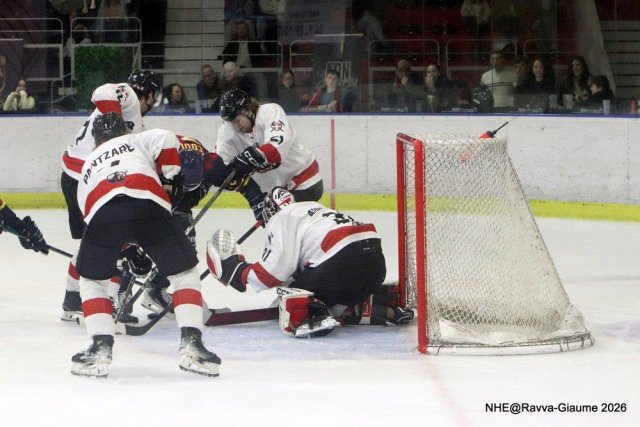 Photo hockey match Nice - Chamonix  le 24/02/2026