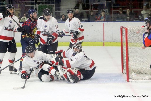 Photo hockey match Nice - Chamonix  le 24/02/2026