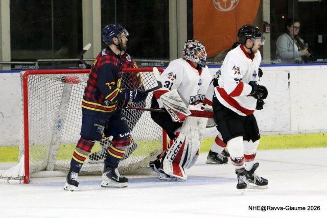 Photo hockey match Nice - Chamonix  le 24/02/2026