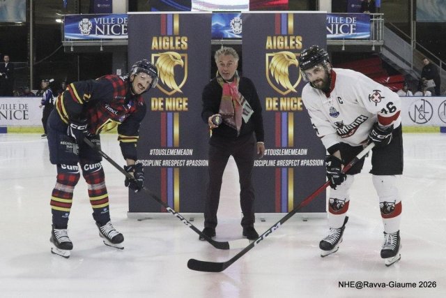 Photo hockey match Nice - Chamonix  le 24/02/2026
