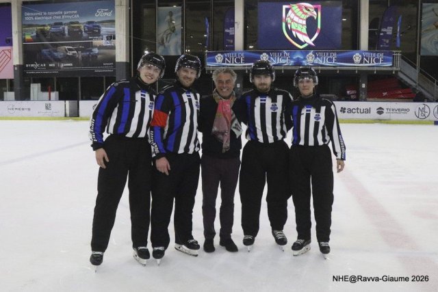 Photo hockey match Nice - Chamonix  le 24/02/2026