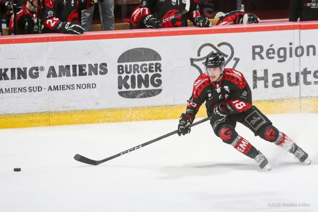 Photo hockey match Amiens  - Rouen le 24/02/2026