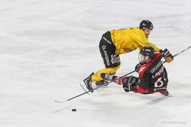 Photo hockey match Amiens  - Rouen le 24/02/2026