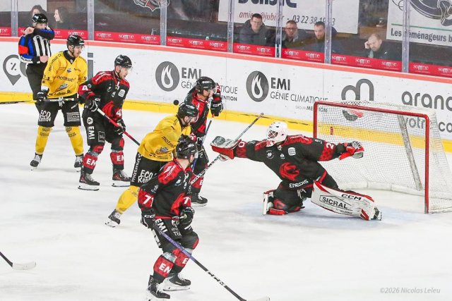 Photo hockey match Amiens  - Rouen le 24/02/2026